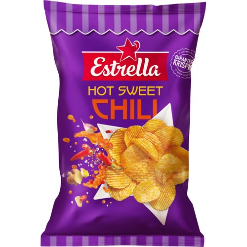 Chips Hot Sweet Chili 275g Estrella