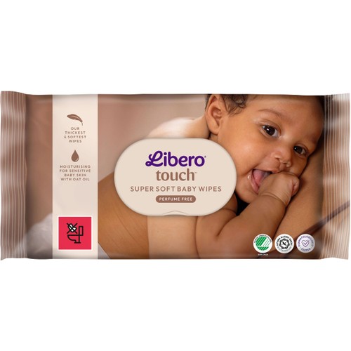 Våtservetter Touch Super Soft 50-p Libero
