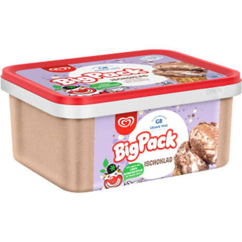 Big pack Ischoklad 2l GB Glace