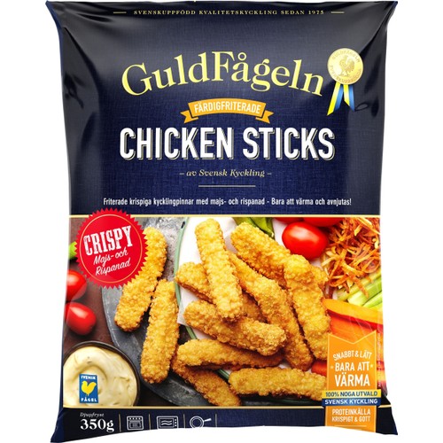 Chicken sticks crispy 350g Guldfågeln
