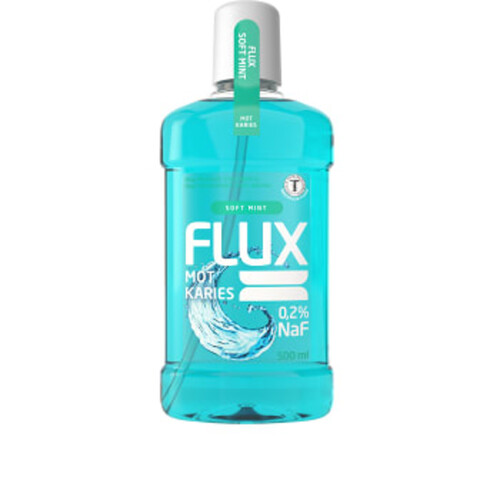 Soft mint Mot karies 500ml Flux