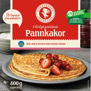 Pannkakor fryst 800g Kungsörnen