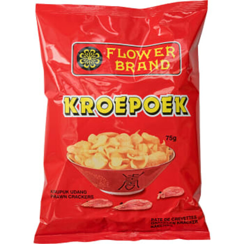 Kroepoek Räkchips 75g Flower Brand
