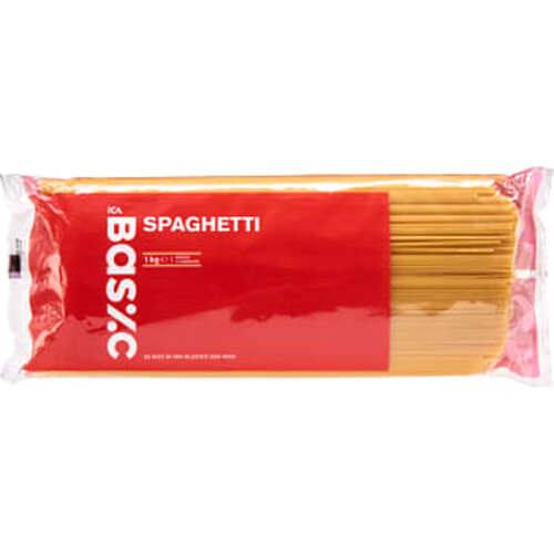 Spaghetti 1kg ICA Basic