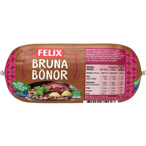 Bruna bönor 500g Felix