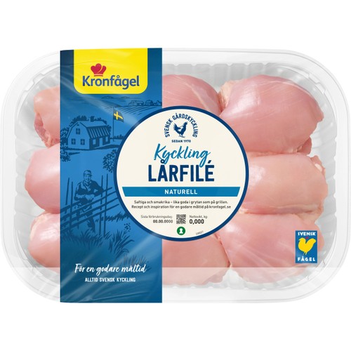 Kycklinglårfilé Färsk ca 925g Kronfågel