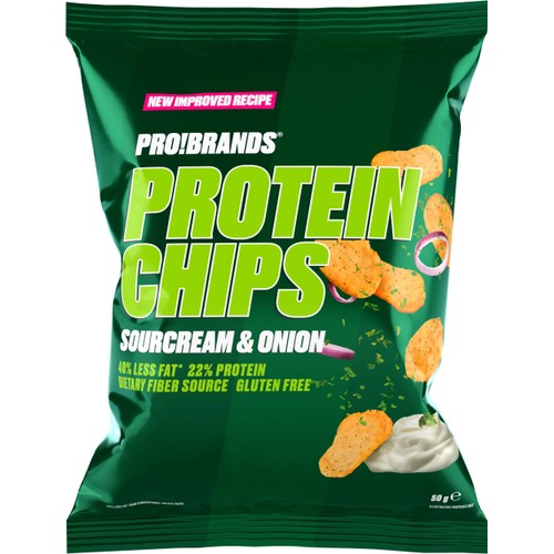 Proteinchips Sourcream and onion 50g ProBrands