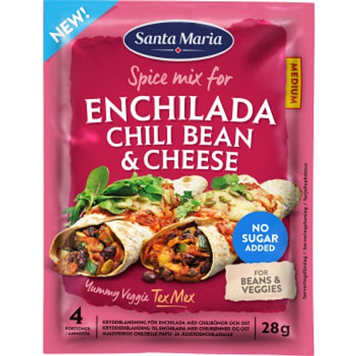 Spice mix Chili Bean Cheese Enchilada 28g Santa Maria