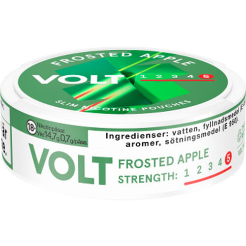 Slim Frosted Apple 14,7g Volt