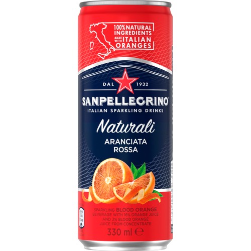 Läsk Aranciata Rossa 33cl San Pellegrino