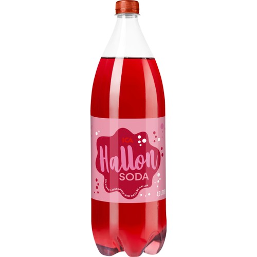 Läsk Hallonsoda 1,5l ICA