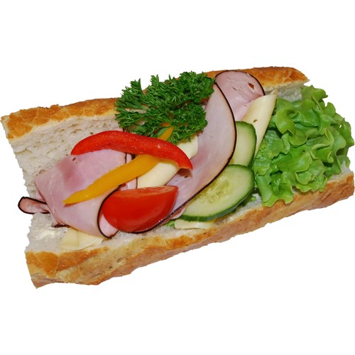 Baguette ost & skinka 240g