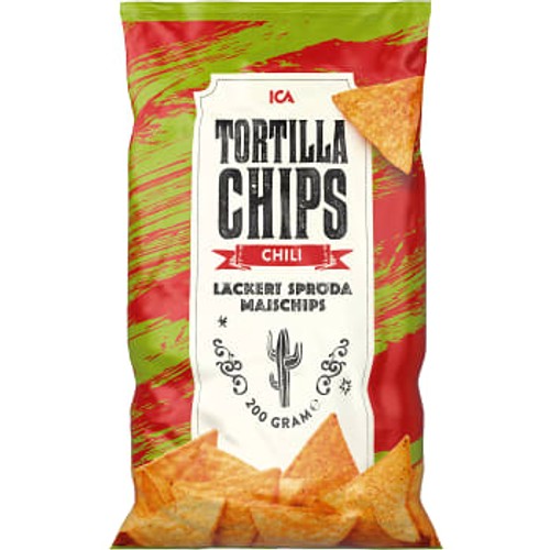 Tortillachips Chili 200g ICA