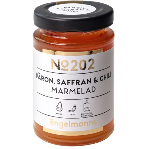 Marmelad Päron, Saffran & Chili 120g Engelmanns