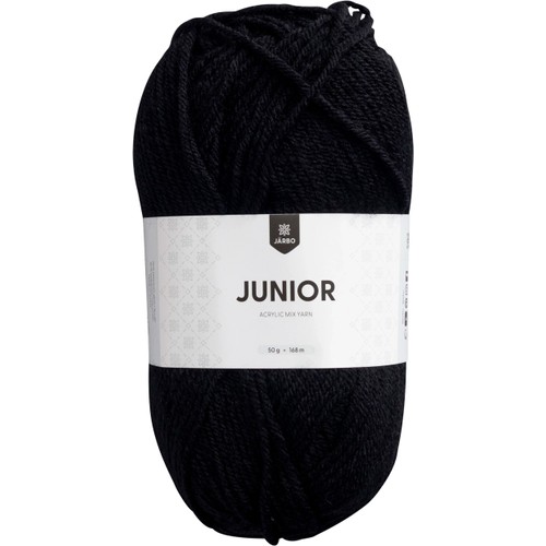 Garn Junior Svart 50g Järbo
