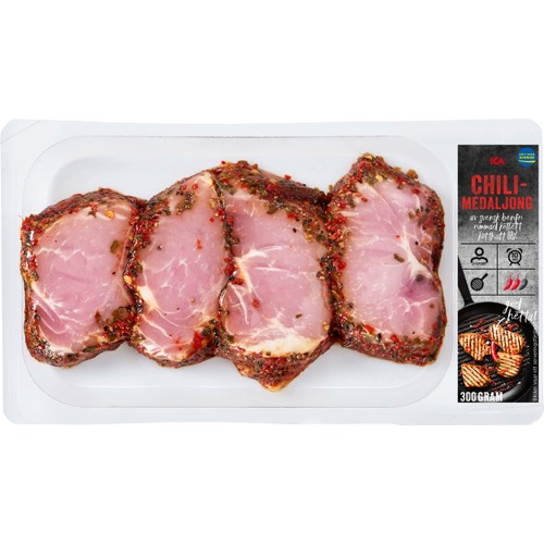 Chilimedaljong 300g ICA