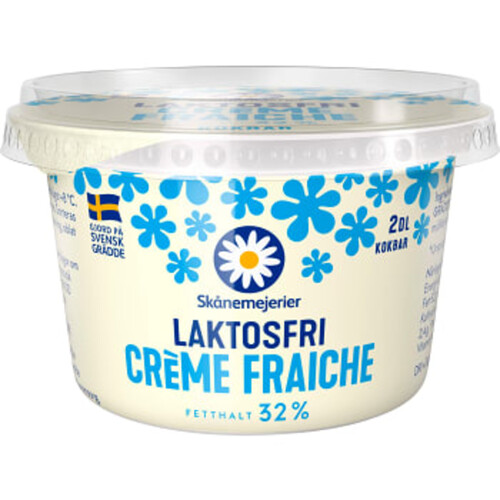 Crème Fraiche Laktosfri 32% 2dl Skånemejerier