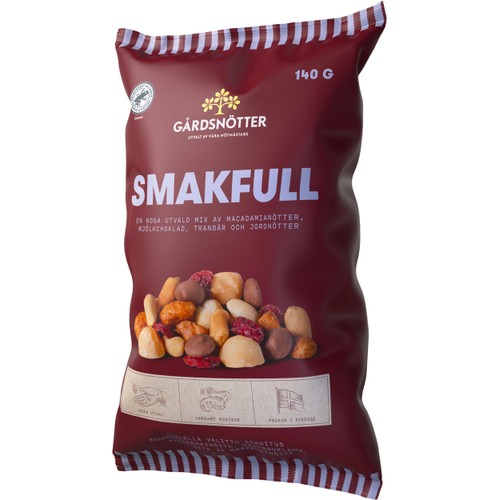 Nötmix Smakfull 140g Gårdsnötter