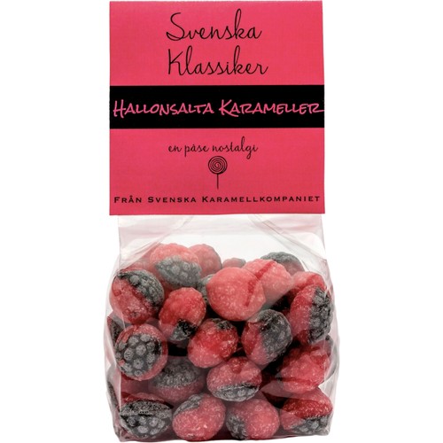Hallonsalta Karameller 200g Svenska Karamellkompaniet