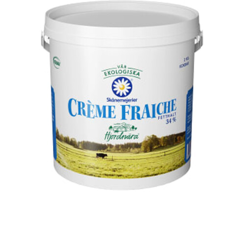 Crème fraiche 34% 2kg KRAV Skånemejerier