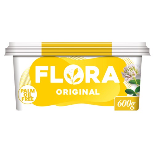 Margarin Normalsaltat växtbaserad 59% 600g Flora