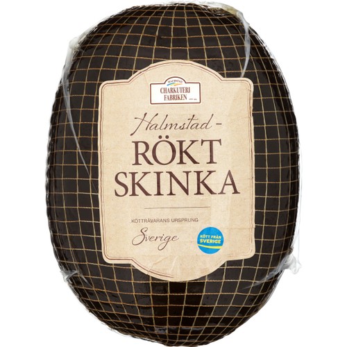 Rökt skinka i skivor ca 14g Charkuterifabriken