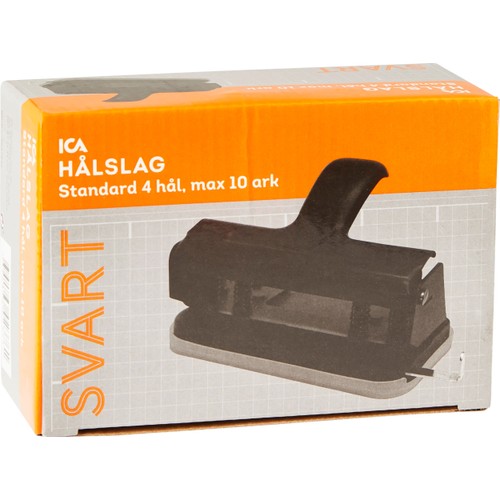 Hålslag Svart ICA