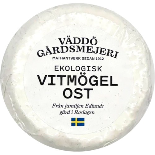 Vitmögelost Eko ca 240g Väddö Gårdsmejeri