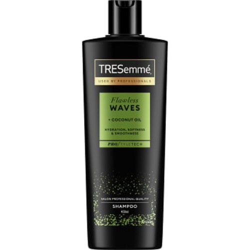 Schampo Flawless Waves+Coconut Oil 400ml Tresemmé