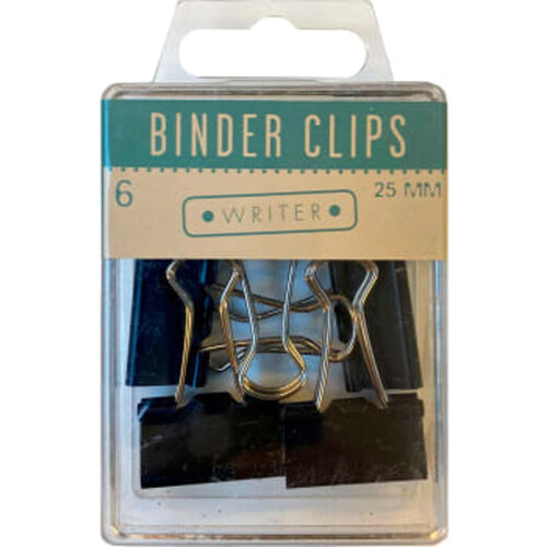 Binder Clips 6st Writer