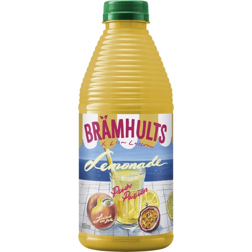Fruktdryck Peach Passion Lemonade 850ml Brämhults