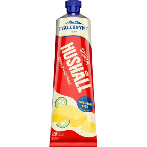 Hushållsost stark 220g Fjällbrynt