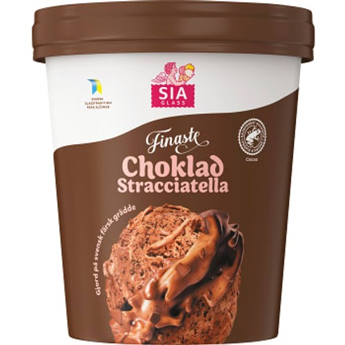 Vår Finaste Choklad Stracciatella 500ml SIA GLASS