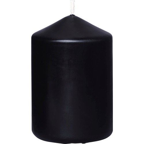 Blockljus svart H10cm