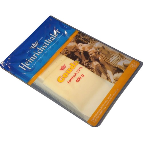 Gouda Skivad 27% 400g Heinrichtaler