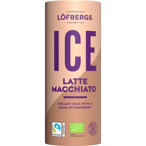Iskaffe Latte Macchiato Ekologisk 230ml Löfbergs