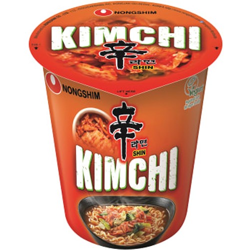 Nudlar i kopp Kimchi 75g Nongshim