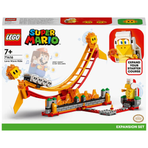 LEGO Super Mario Åktur på lavavågen – Expansionsset 71416
