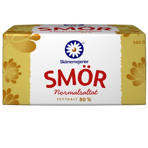 Smör Normalsaltat 80% 500g Skånemejerier