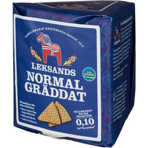 Normalgräddat knäckebröd 200g Leksands Knäckebröd