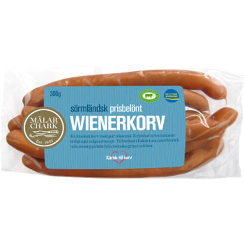 Wienerkorv 6-p 300g Mälarchark