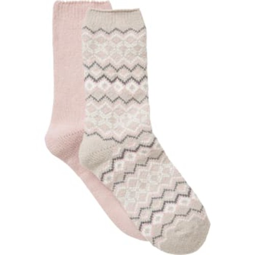 Socka 2p cosy mönster 39/41 mywear