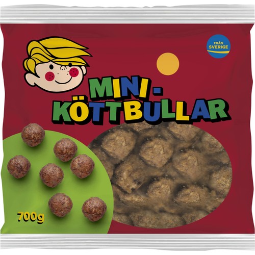Miniköttbullar Stekta 700g Scan