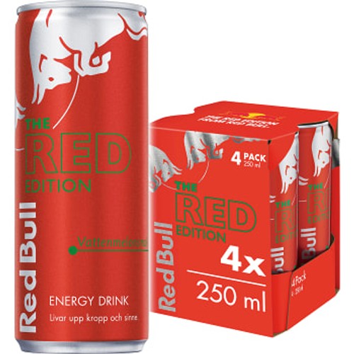Energidryck Vattenmelon 25cl 4p Red Bull