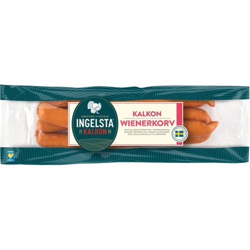 Wienerkorv Kalkon 300g Ingelsta kalkon