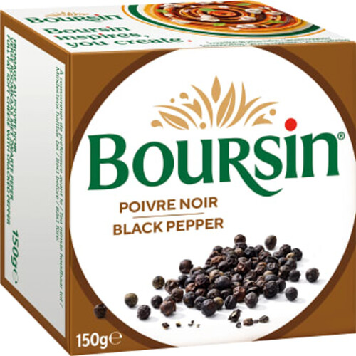 Färskost Black pepper 150g Boursin