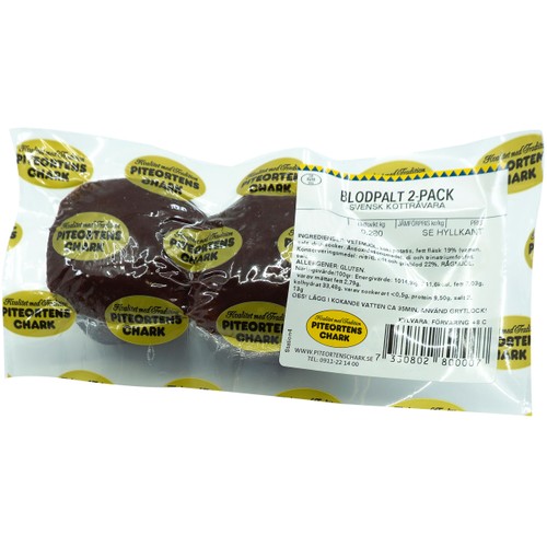 Blodpalt 2-pack 280g Piteortens Chark