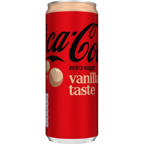 Läsk Cola Vanilj Zero 33cl Coca-Cola