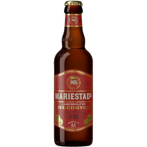 Öl Julebrygd Alkoholfri 33cl Mariestads