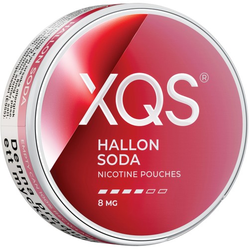 XQS Hallonsoda 8mg 10g